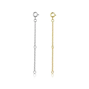 Collar con cadena de extensión estilo Pandora - Cadena de extensión SCA015-6B (imagen para) Collar con cadena de extensión estilo Pandora - Cadena de extensión SCA015-6B