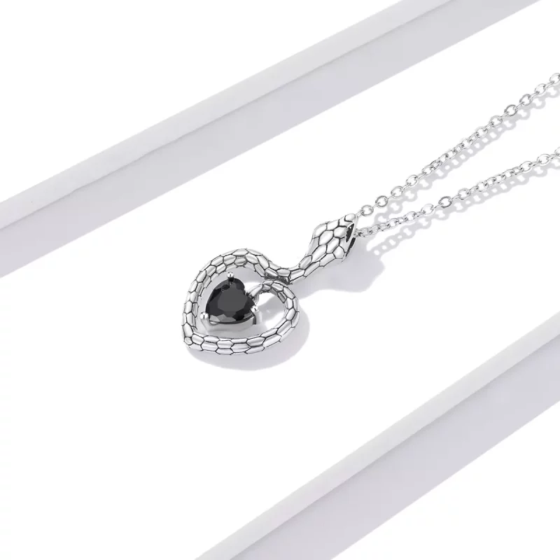 (imagen para) Collar Creativo Estilo Pandora de Serpiente - BSN233 - Ver 3
