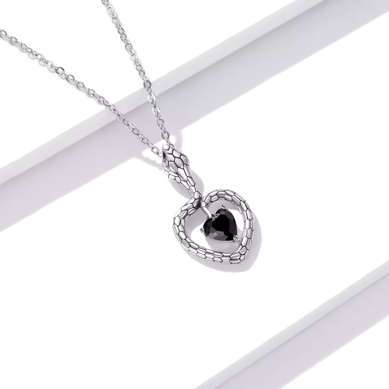 (imagen para) Collar Creativo Estilo Pandora de Serpiente - BSN233 - Ver 4