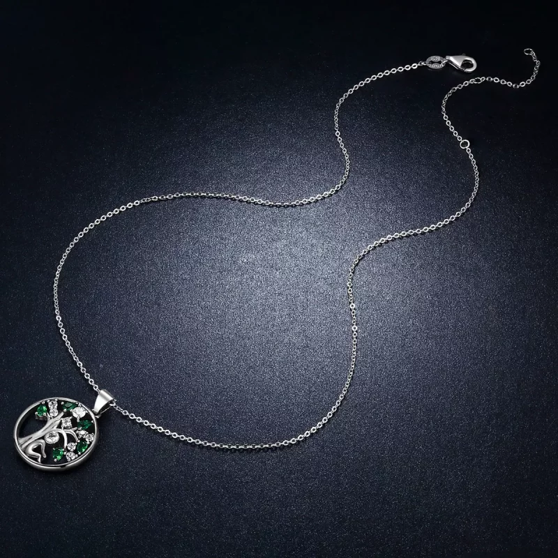 (imagen para) Collar de abrazo en plata con estilo Pandora - SCN094 - Ver 4