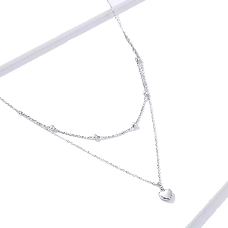 (imagen para) Collar de amor estilo Pandora - BSN168 - Ver 3