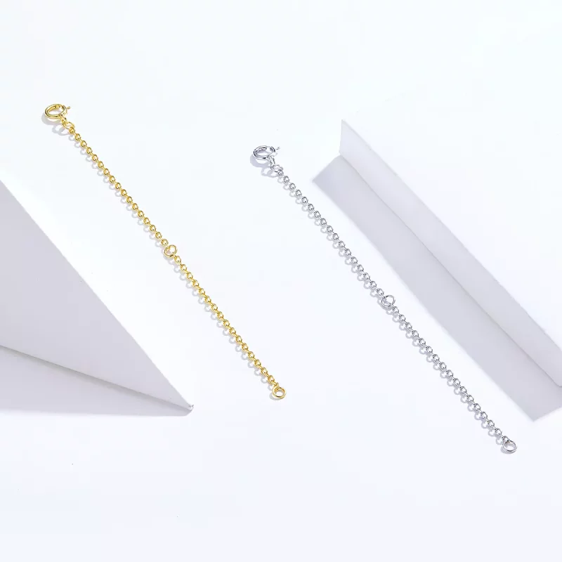 (imagen para) Collar de cadena de extensión de estilo Pandora - Cadena de extensión - SCA015-1 - Ver 4