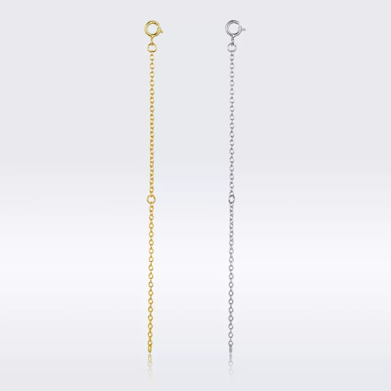 (imagen para) Collar de cadena de extensión de estilo Pandora - Cadena de extensión - SCA015-1 - Ver 5