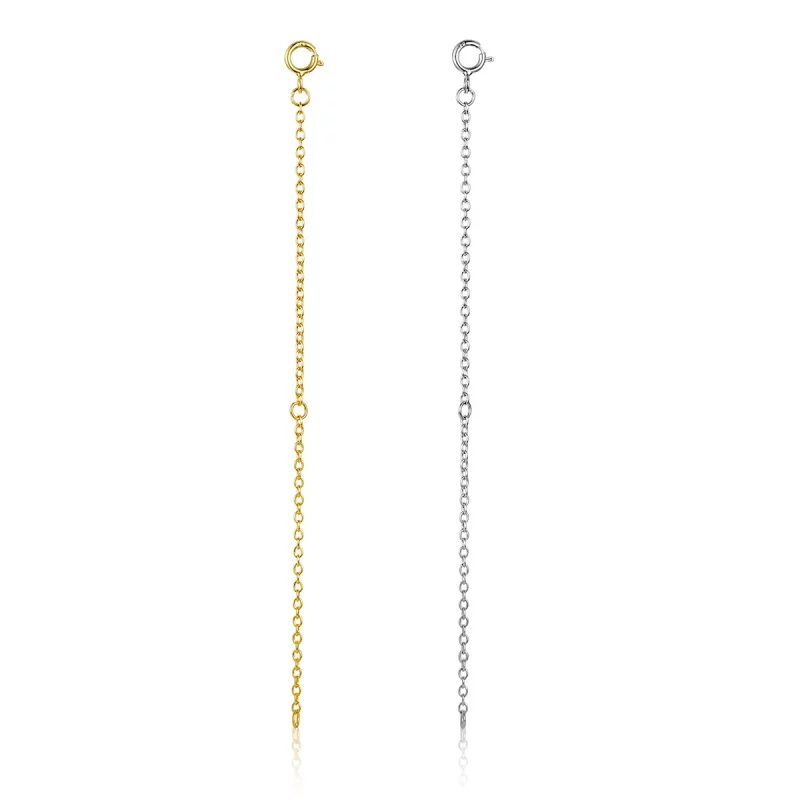 (imagen para) Collar de cadena de extensión estilo Pandora - Cadena de extensión - SCA015-10A - Ver 2
