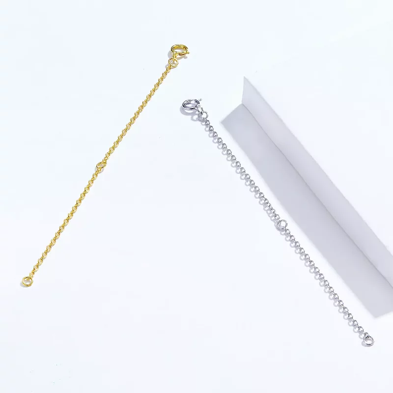 (imagen para) Collar de cadena de extensión estilo Pandora - Cadena de extensión - SCA015-10A - Ver 3