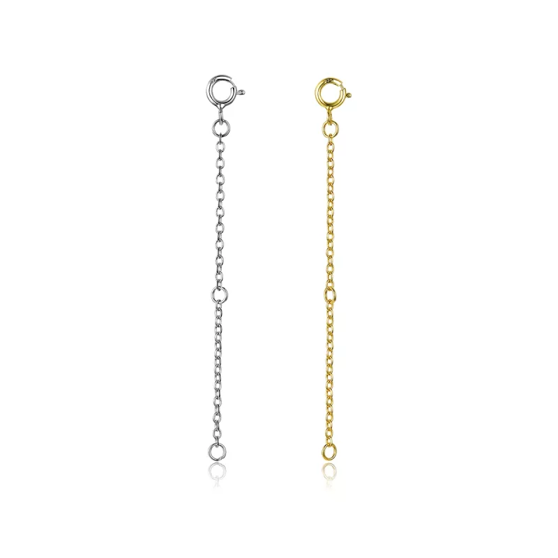 (imagen para) Collar de cadena de extensión estilo Pandora - Cadena de extensión - SCA015-6A - Ver 2