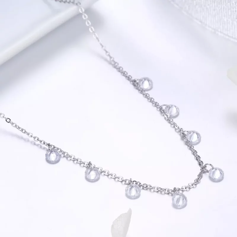 (imagen para) Collar de cadena Pandora Style Silver Beauty of Simplicity - SCN299 - Ver 4
