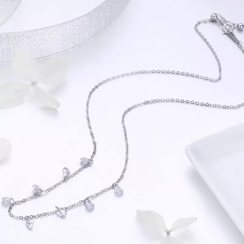 (imagen para) Collar de cadena Pandora Style Silver Beauty of Simplicity - SCN299 - Ver 5