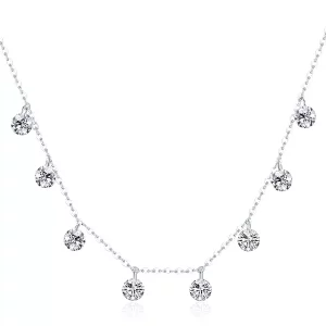 (imagen para) Collar de cadena Pandora Style Silver Beauty of Simplicity - SCN299
