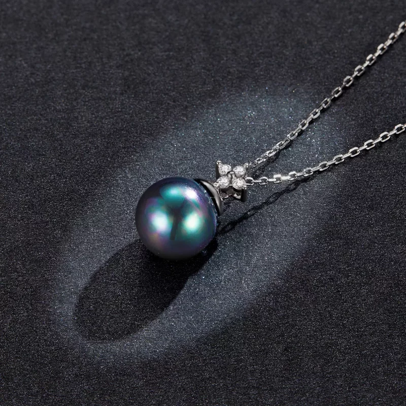 (imagen para) Collar de cuentas brillantes estilo Pandora - BSN226 - Ver 6