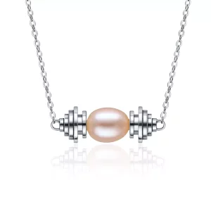 (imagen para) Collar de dije estilo Pandora con scroll - VSN036