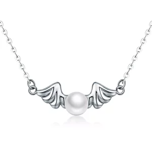 (imagen para) Collar de estilo Pandora con alas de ángel - VSN021