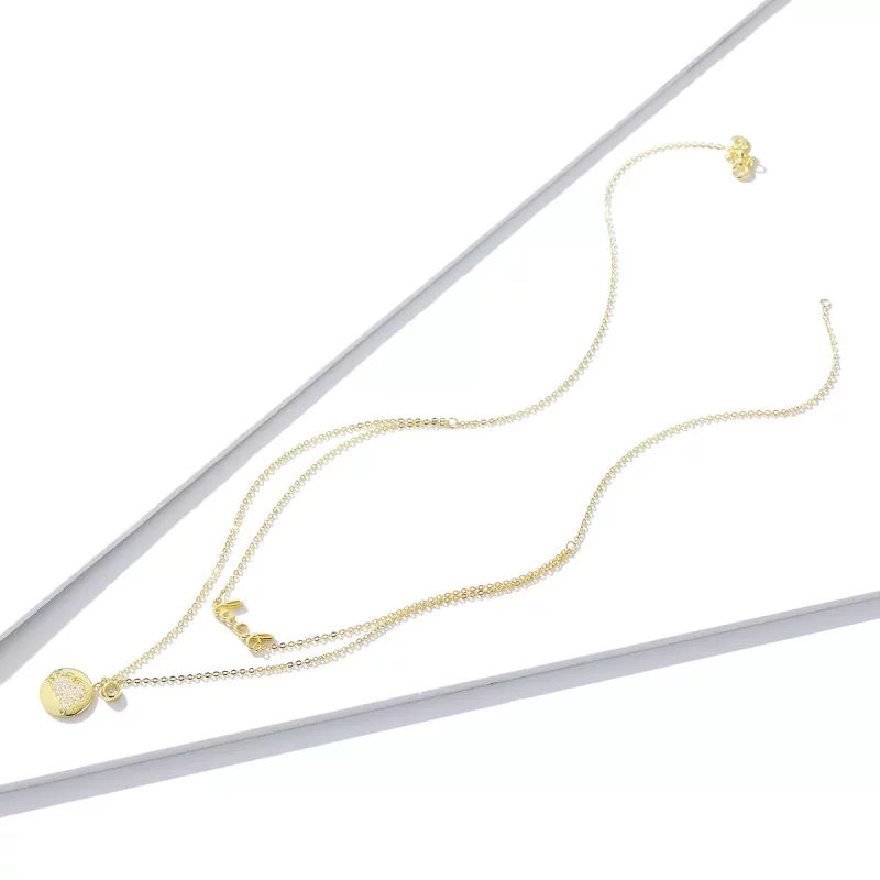 (imagen para) Collar de estilo Pandora con cerdo de la suerte - BSN090 - Ver 3