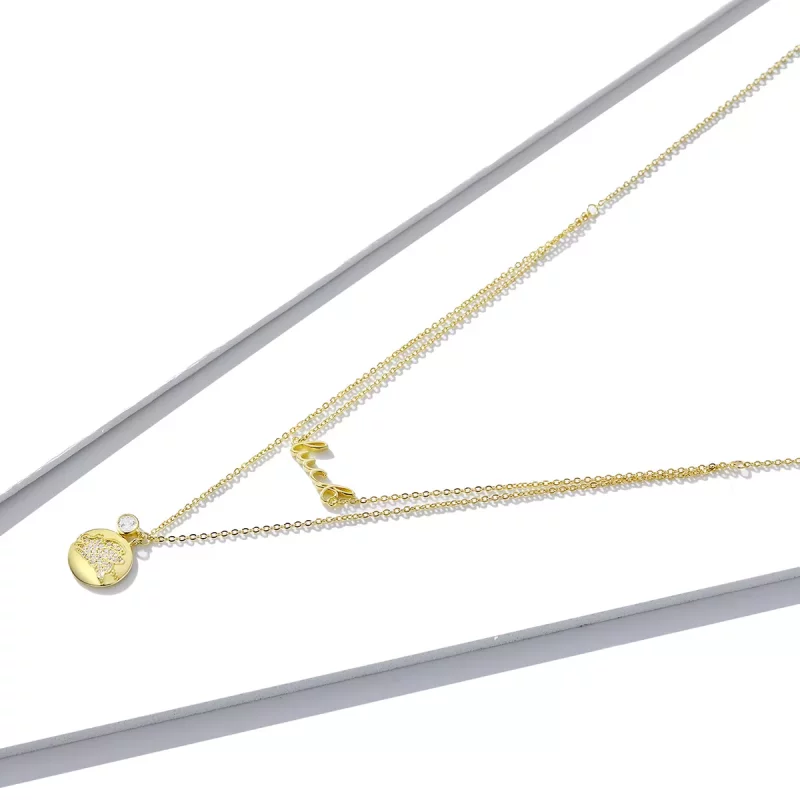 (imagen para) Collar de estilo Pandora con cerdo de la suerte - BSN090 - Ver 4