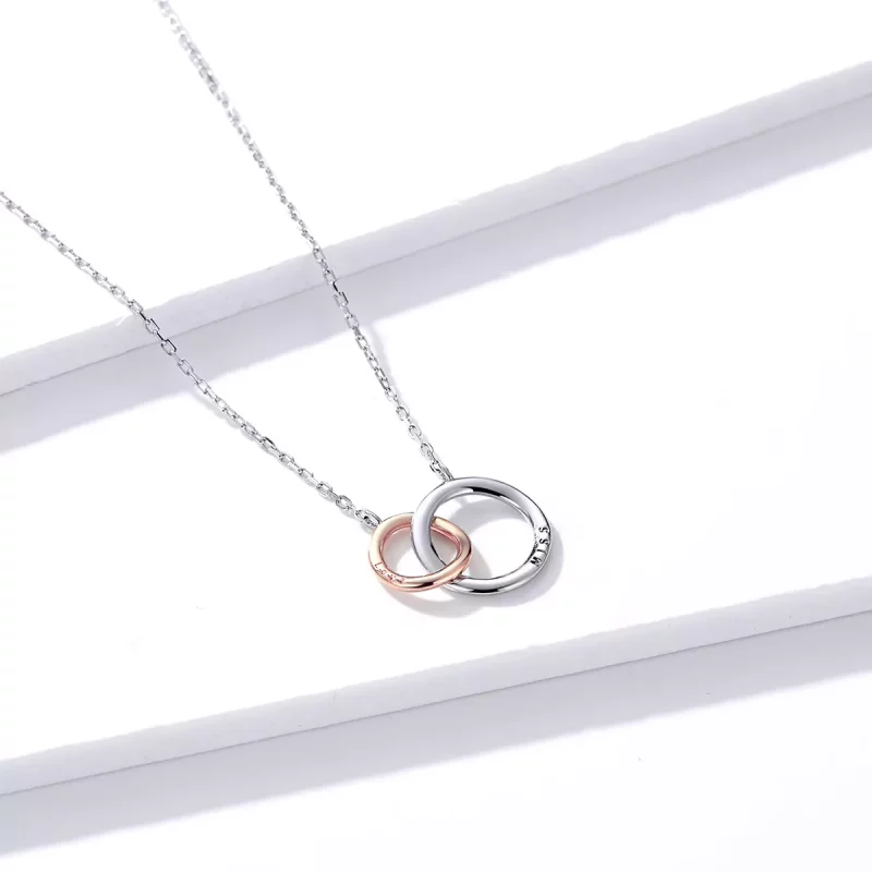 (imagen para) Collar de estilo Pandora con el símbolo infinito del amor - BSN159 - Ver 3