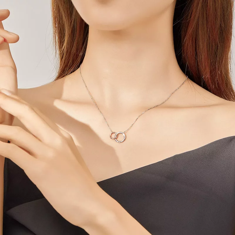 (imagen para) Collar de estilo Pandora con el símbolo infinito del amor - BSN159 - Ver 8
