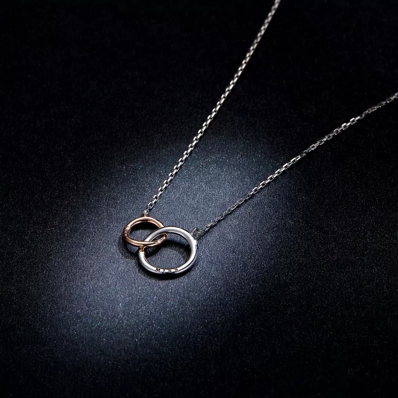 (imagen para) Collar de estilo Pandora con el símbolo infinito del amor - BSN159 - Ver 9