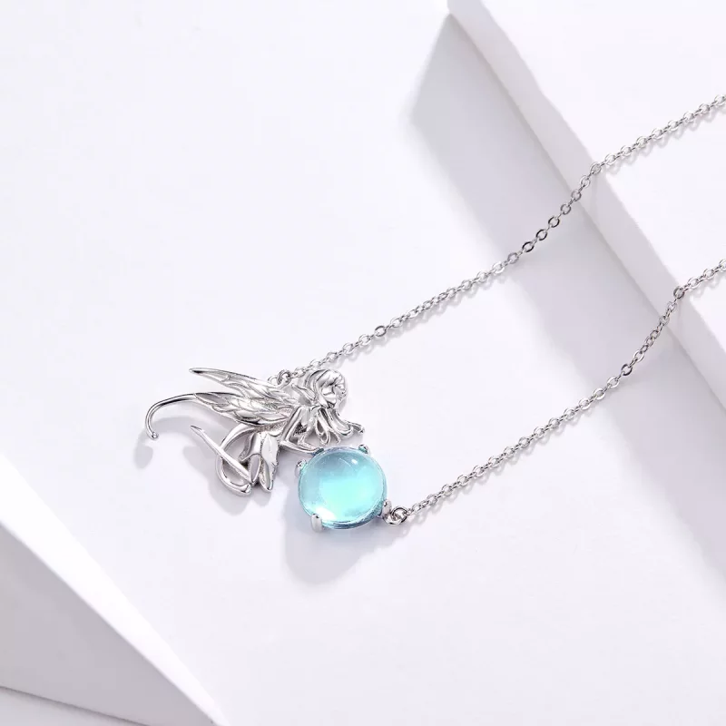 (imagen para) Collar de Estilo Pandora con Elfos - BSN054 - Ver 3