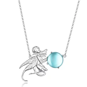 (imagen para) Collar de Estilo Pandora con Elfos - BSN054
