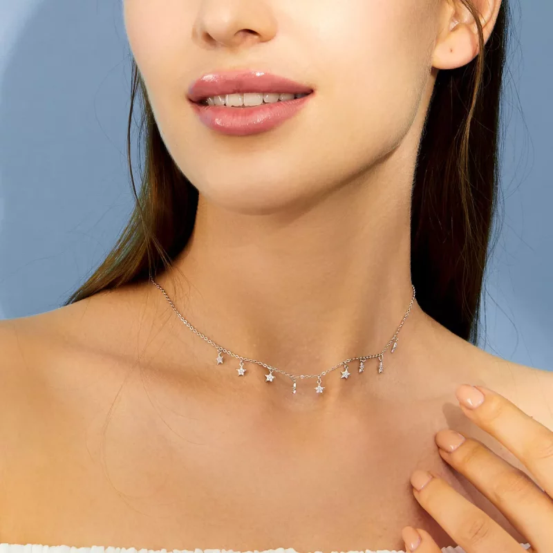 (imagen para) Collar de Estilo Pandora con Estrella - BSN116 - Ver 5