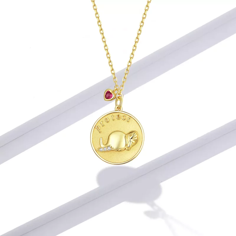(imagen para) Collar de estilo Pandora con relieve de elefante - BSN173 - Ver 6