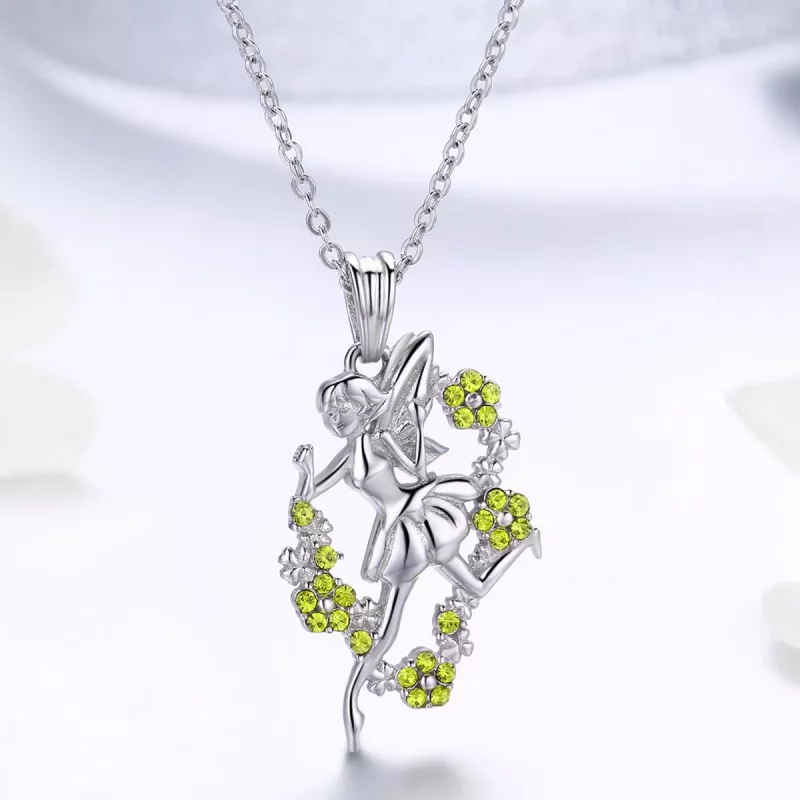 (imagen para) Collar de estilo Pandora con suerte de duende - BSN005 - Ver 2