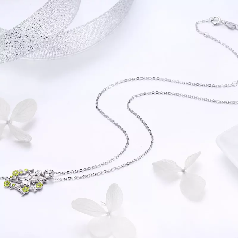 (imagen para) Collar de estilo Pandora con suerte de duende - BSN005 - Ver 5