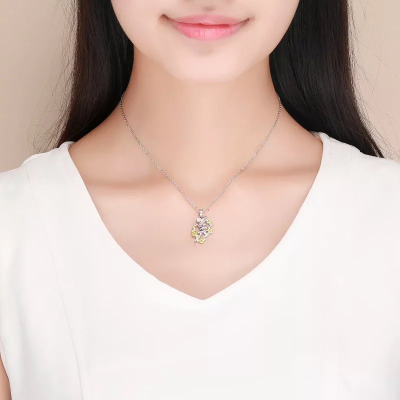 (imagen para) Collar de estilo Pandora con suerte de duende - BSN005 - Ver 6