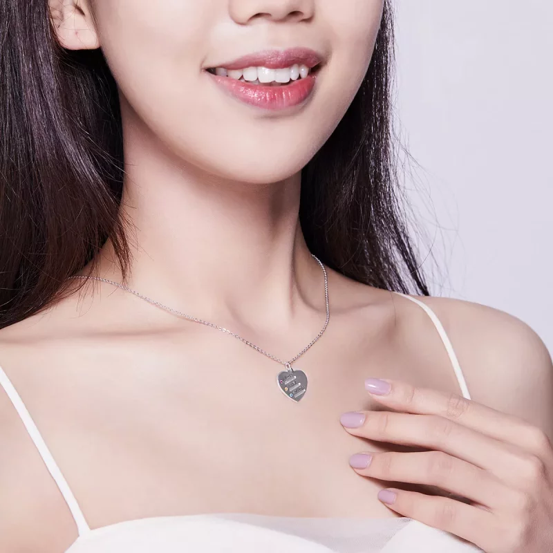 (imagen para) Collar de Estilo Pandora Love Language - BSN058 - Ver 5