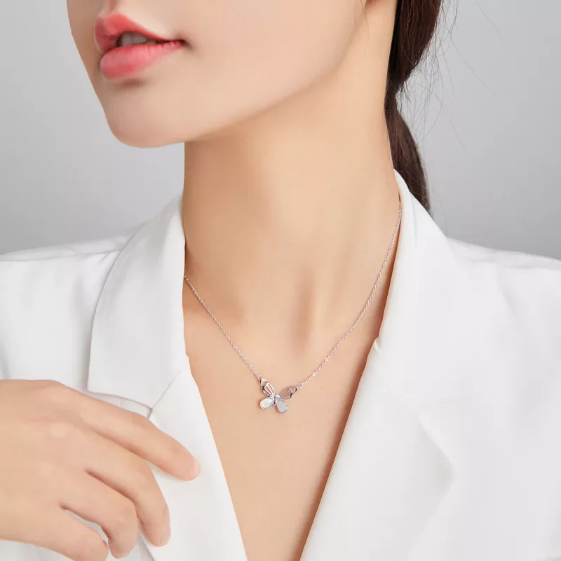 (imagen para) Collar de estilo Pandora Metamorfosis - BSN216 - Ver 7