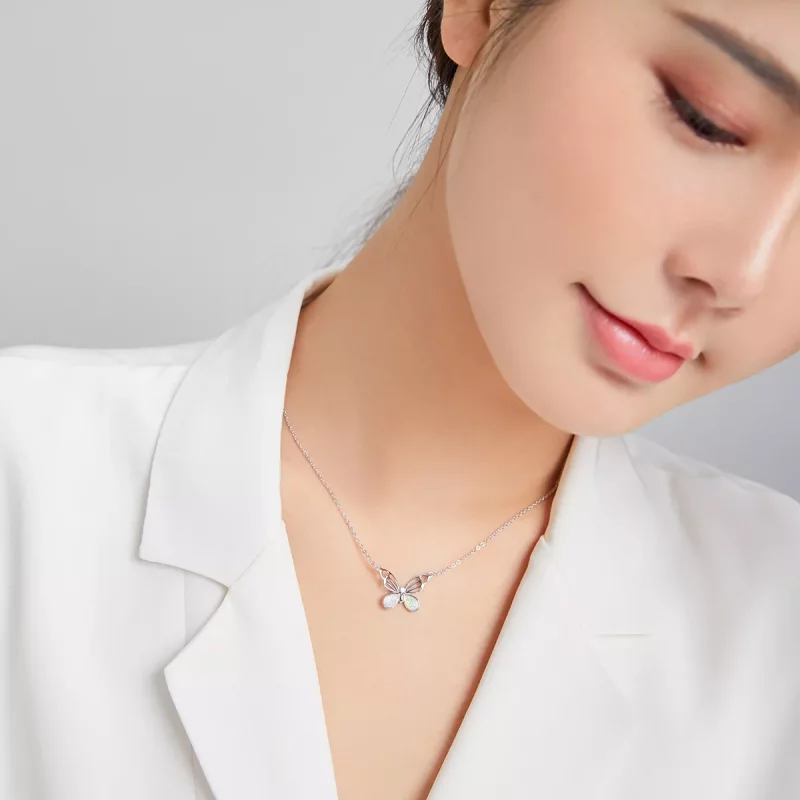(imagen para) Collar de estilo Pandora Metamorfosis - BSN216 - Ver 8