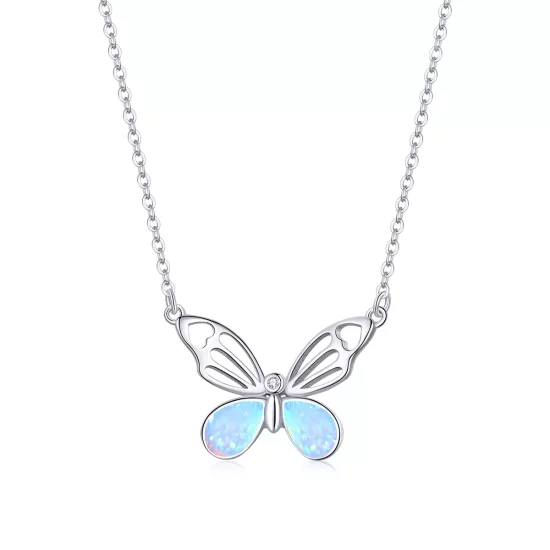 (imagen para) Collar de estilo Pandora Metamorfosis - BSN216