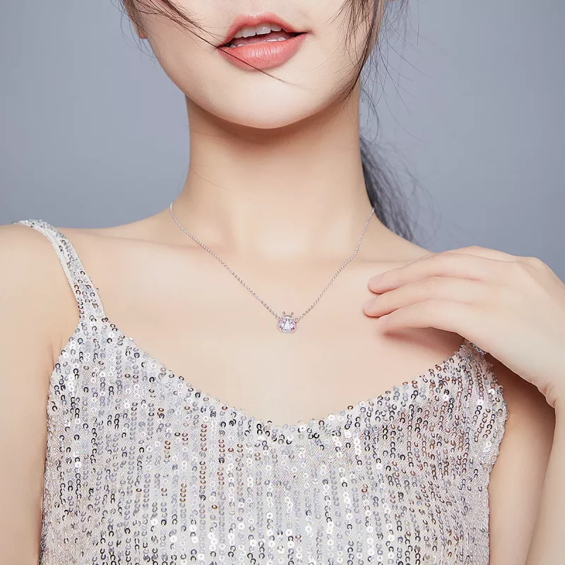 (imagen para) Collar de estilo Pandora Plateado con Deslumbrante Mariquita - SCN400 - Ver 6