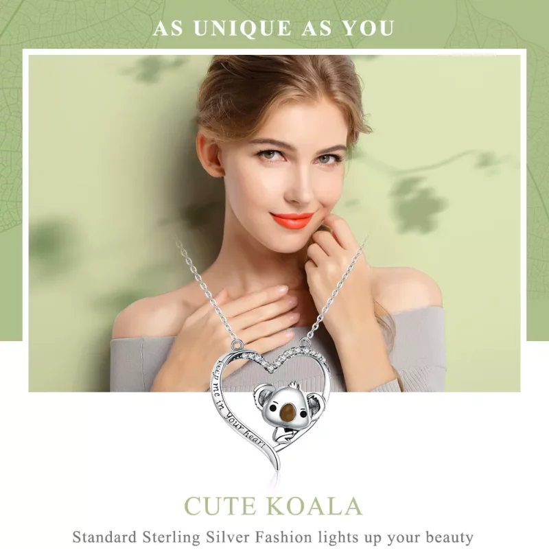 (imagen para) Collar de hada encantador de estilo Pandora en plata - SCN256 - Ver 2
