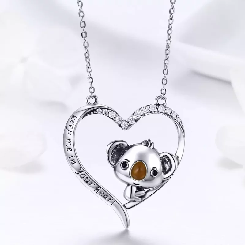(imagen para) Collar de hada encantador de estilo Pandora en plata - SCN256 - Ver 4