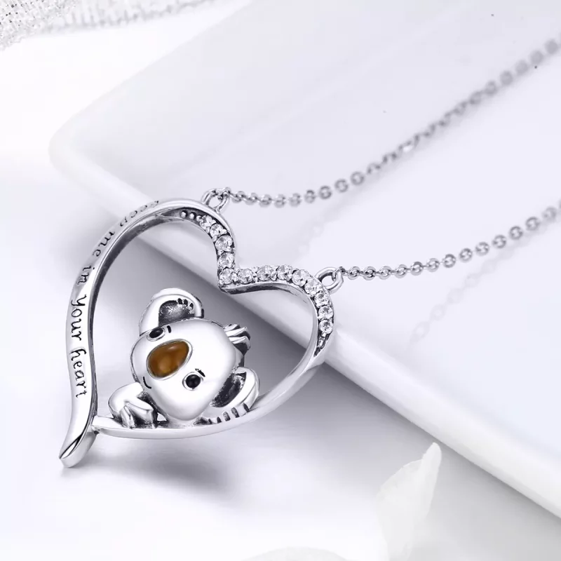 (imagen para) Collar de hada encantador de estilo Pandora en plata - SCN256 - Ver 5