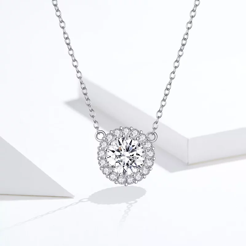 (imagen para) Collar de Plata Estilo Pandora con Recuerdos - SCN345 - Ver 6