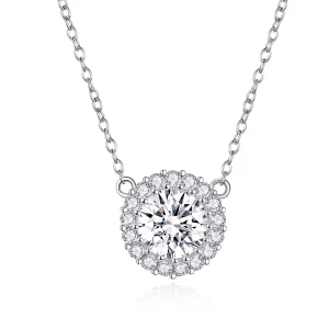 (imagen para) Collar de Plata Estilo Pandora con Recuerdos - SCN345
