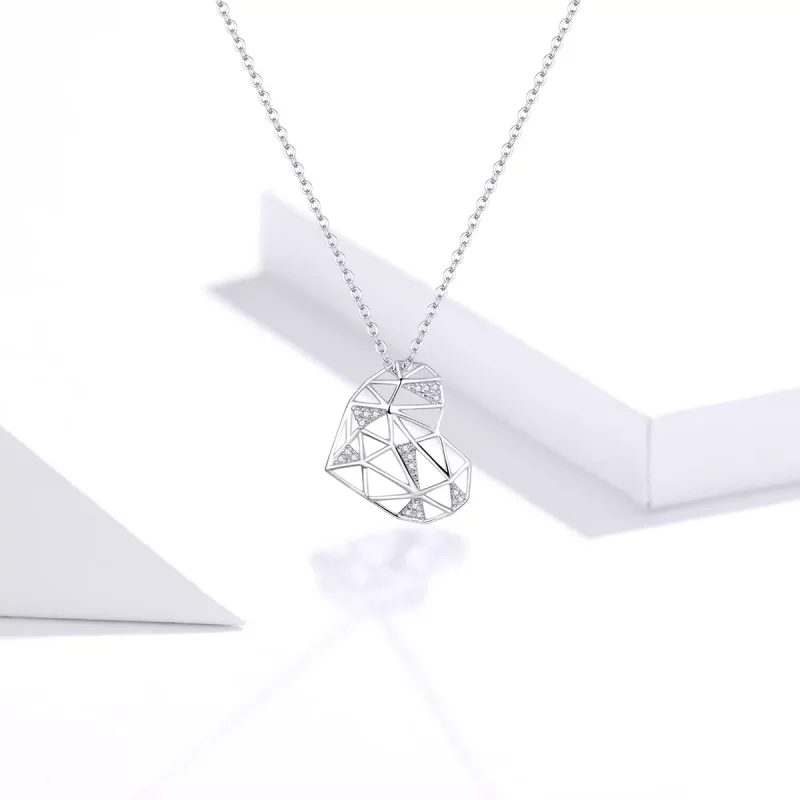 (imagen para) Collar de Plata Estilo Pandora Hermoso Amor - SCN364 - Ver 5