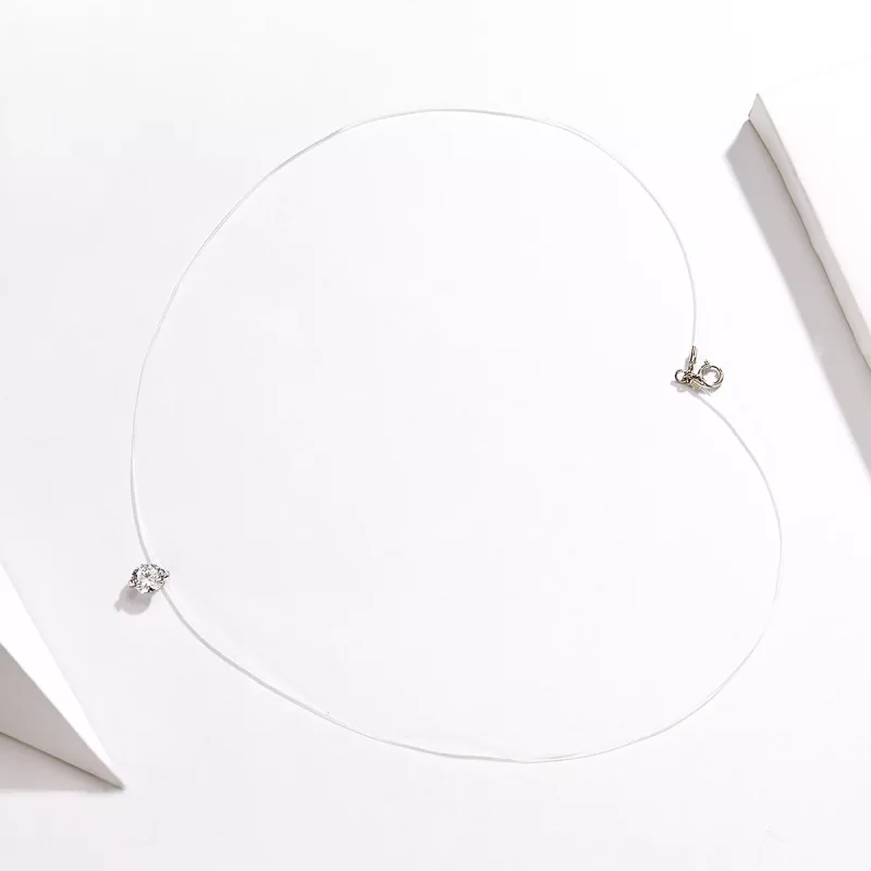 (imagen para) Collar de plata estilo Pandora puro - SCN332 - Ver 5