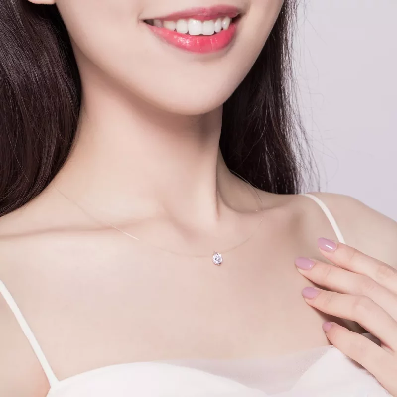 (imagen para) Collar de plata estilo Pandora puro - SCN332 - Ver 6