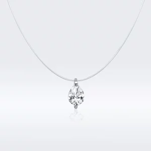 Collar de vida brillante de estilo Pandora en plata - SCN332-D (imagen para) Collar de vida brillante de estilo Pandora en plata - SCN332-D