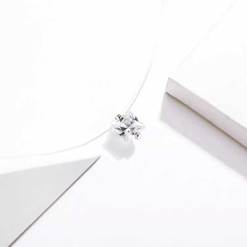 (imagen para) Collar de vida brillante de estilo Pandora en plata - SCN332-S - Ver 4