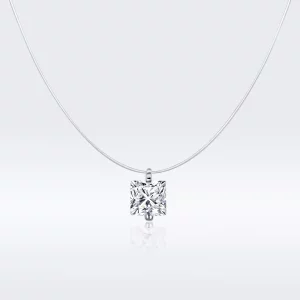 Collar de vida brillante de estilo Pandora en plata - SCN332-S (imagen para) Collar de vida brillante de estilo Pandora en plata - SCN332-S