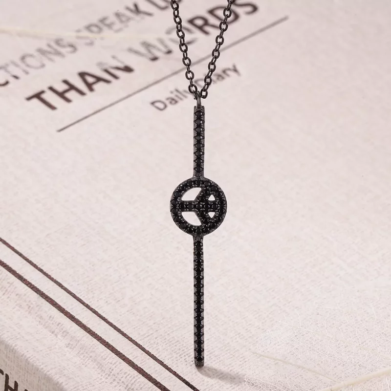 (imagen para) Collar estilo Pandora anhelando la paz - VSN048 - Ver 4
