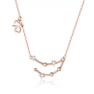Collar estilo Pandora Capricornio - BSN026 (imagen para) Collar estilo Pandora Capricornio - BSN026