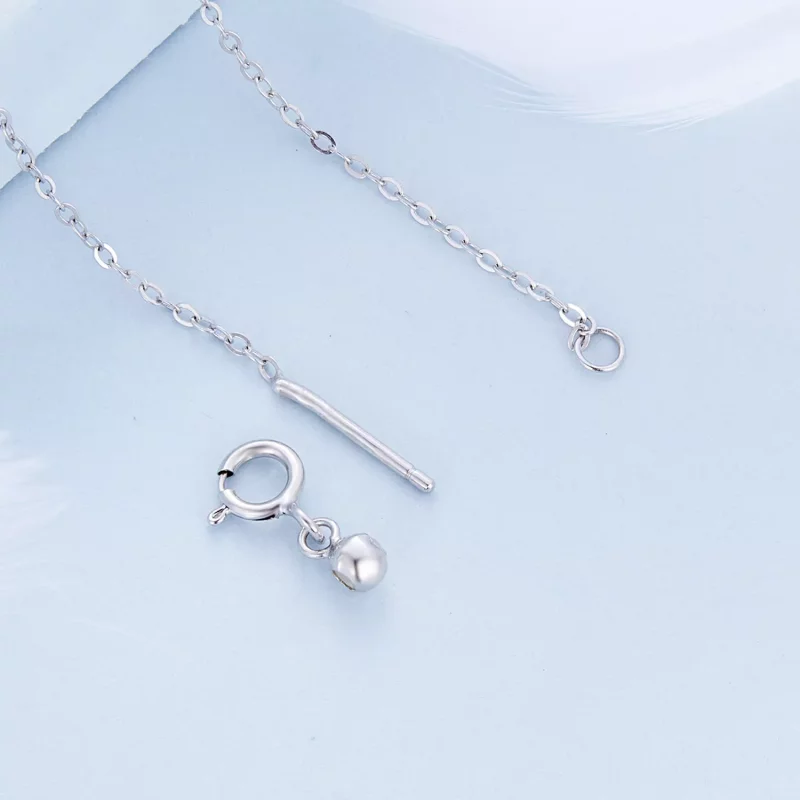 (imagen para) Collar estilo Pandora con ala - BSN268 - Ver 5
