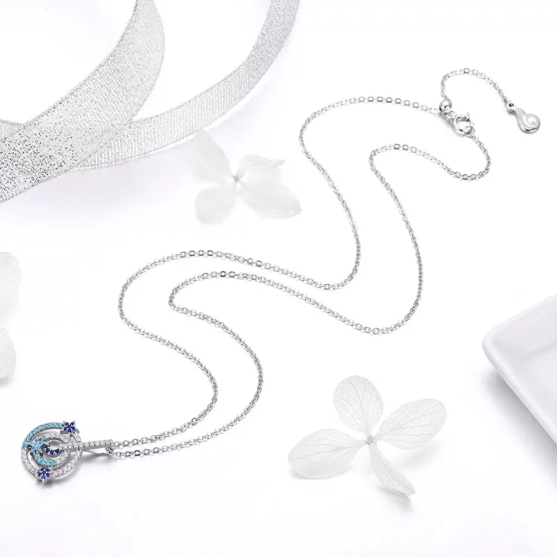 (imagen para) Collar estilo Pandora con caída de meteoros - BSN041 - Ver 6