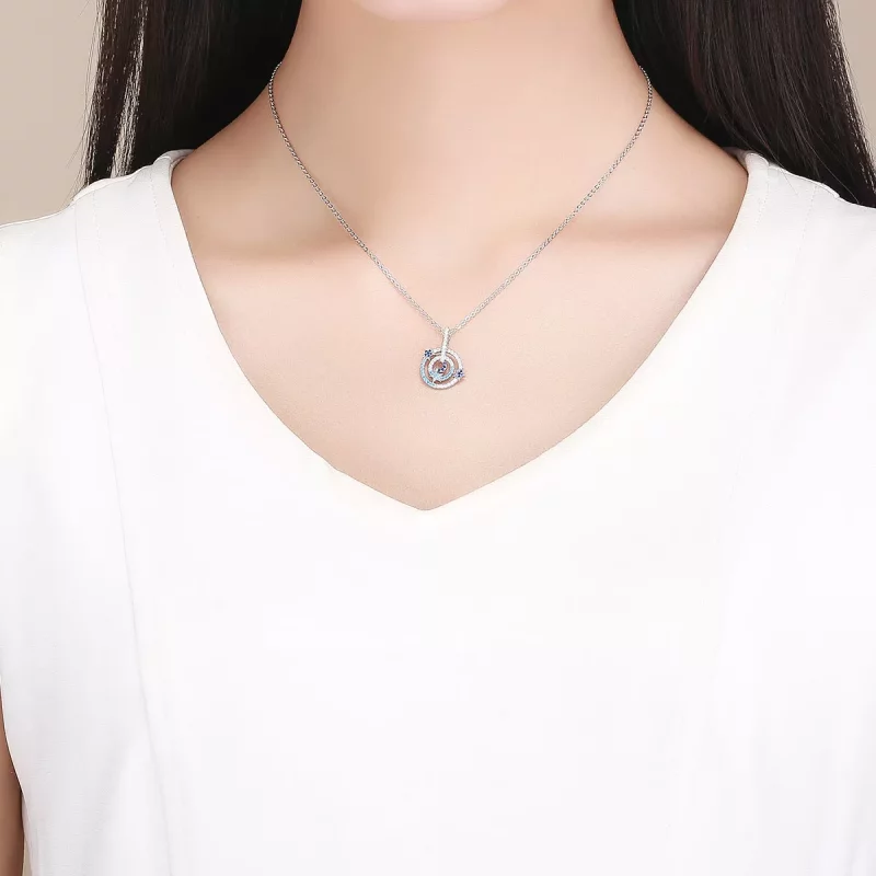 (imagen para) Collar estilo Pandora con caída de meteoros - BSN041 - Ver 7