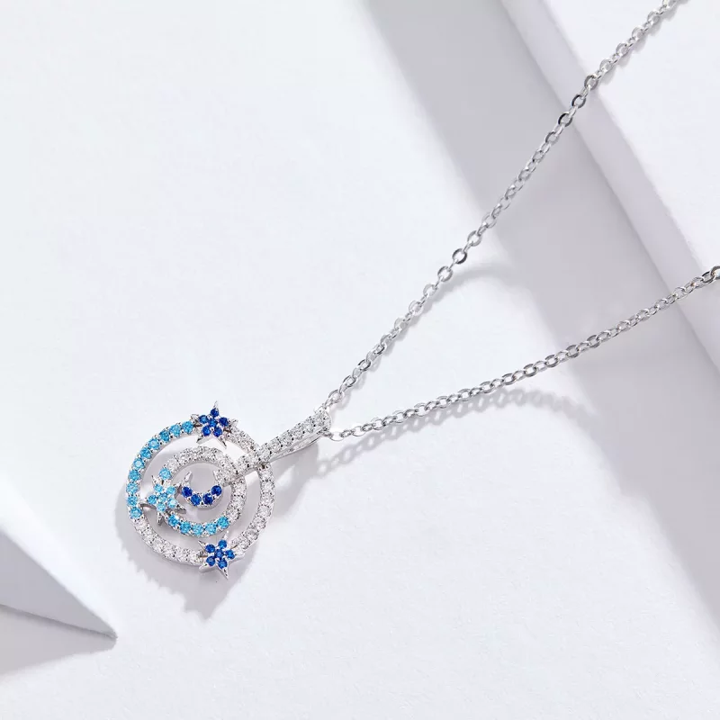 (imagen para) Collar estilo Pandora con caída de meteoros - BSN041 - Ver 8